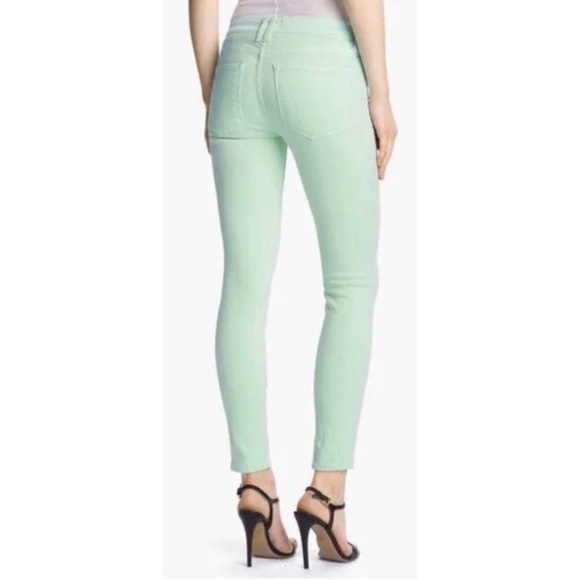 Vince Ankle Skinny Light Mint Jeans - Picture 2 of 6
